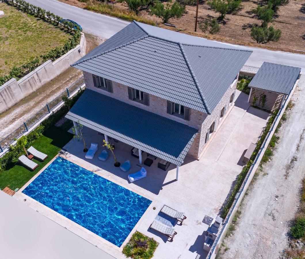 Zante Soleil - High-End Stone Villa With Swimming Pool Lagopodhon Екстериор снимка