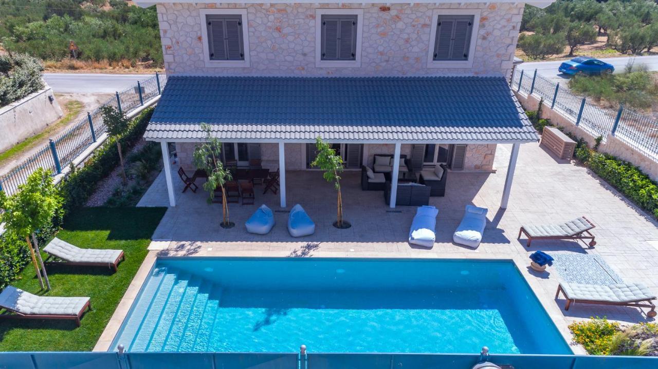 Zante Soleil - High-End Stone Villa With Swimming Pool Lagopodhon Екстериор снимка