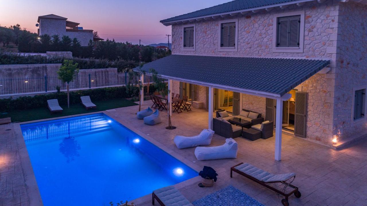 Zante Soleil - High-End Stone Villa With Swimming Pool Lagopodhon Екстериор снимка