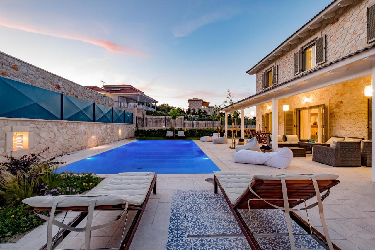 Zante Soleil - High-End Stone Villa With Swimming Pool Lagopodhon Екстериор снимка
